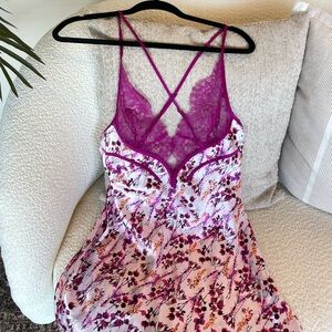 Floral Victoria’s Secret Mini Slip Dress
